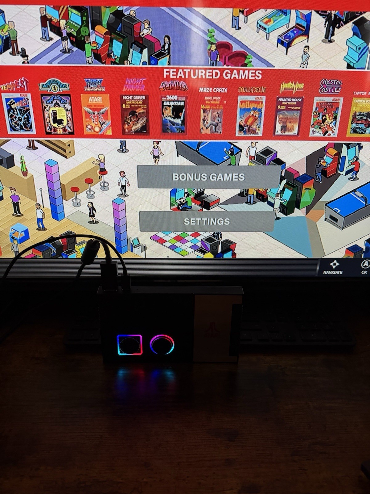 Atari Gamestation Pro Video Game My Arcade 200+ Games