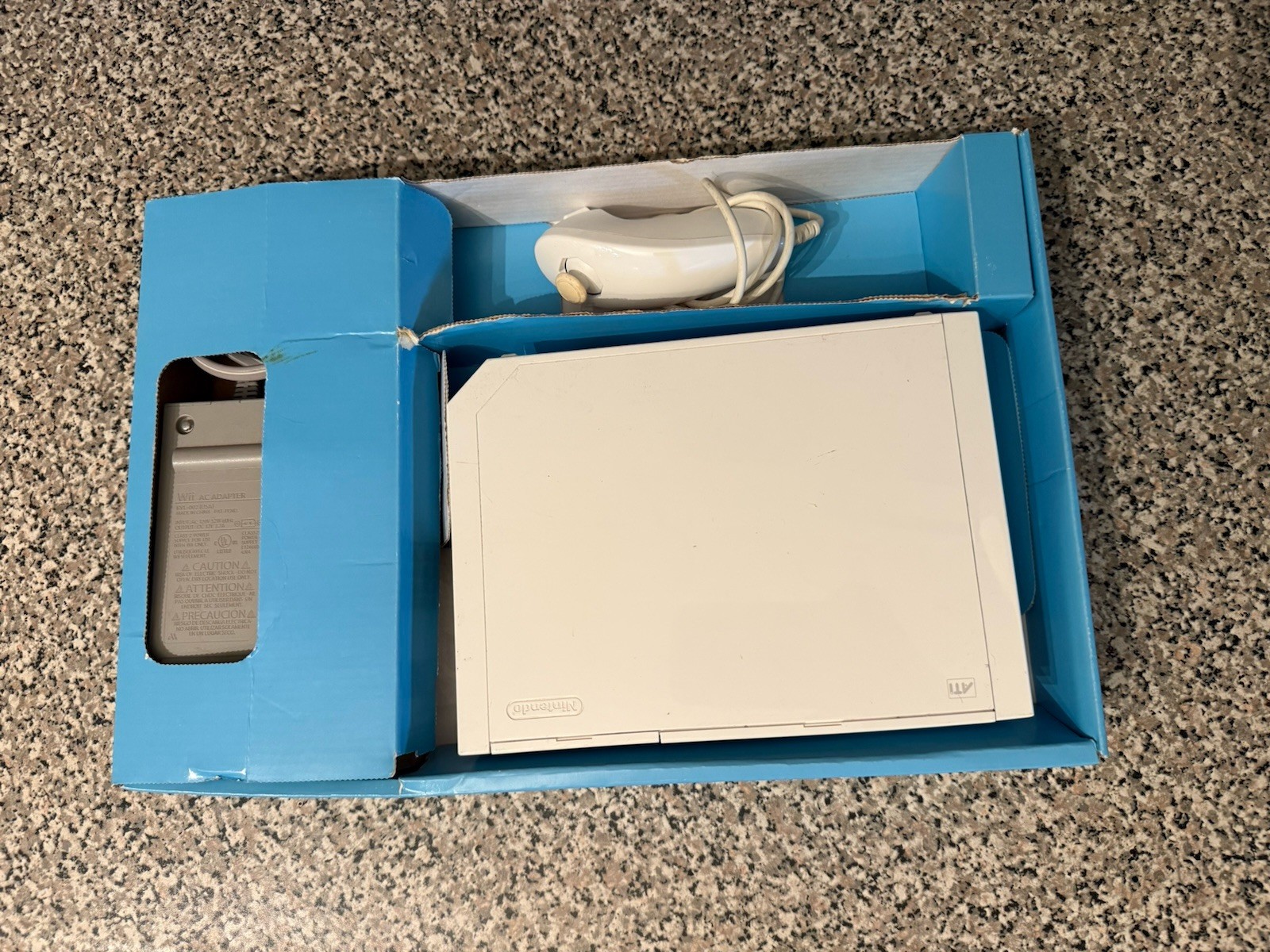 ⁠Nintendo Wii White Console CIB In Box No Wii Sports/Stand – Game Bundle Tested