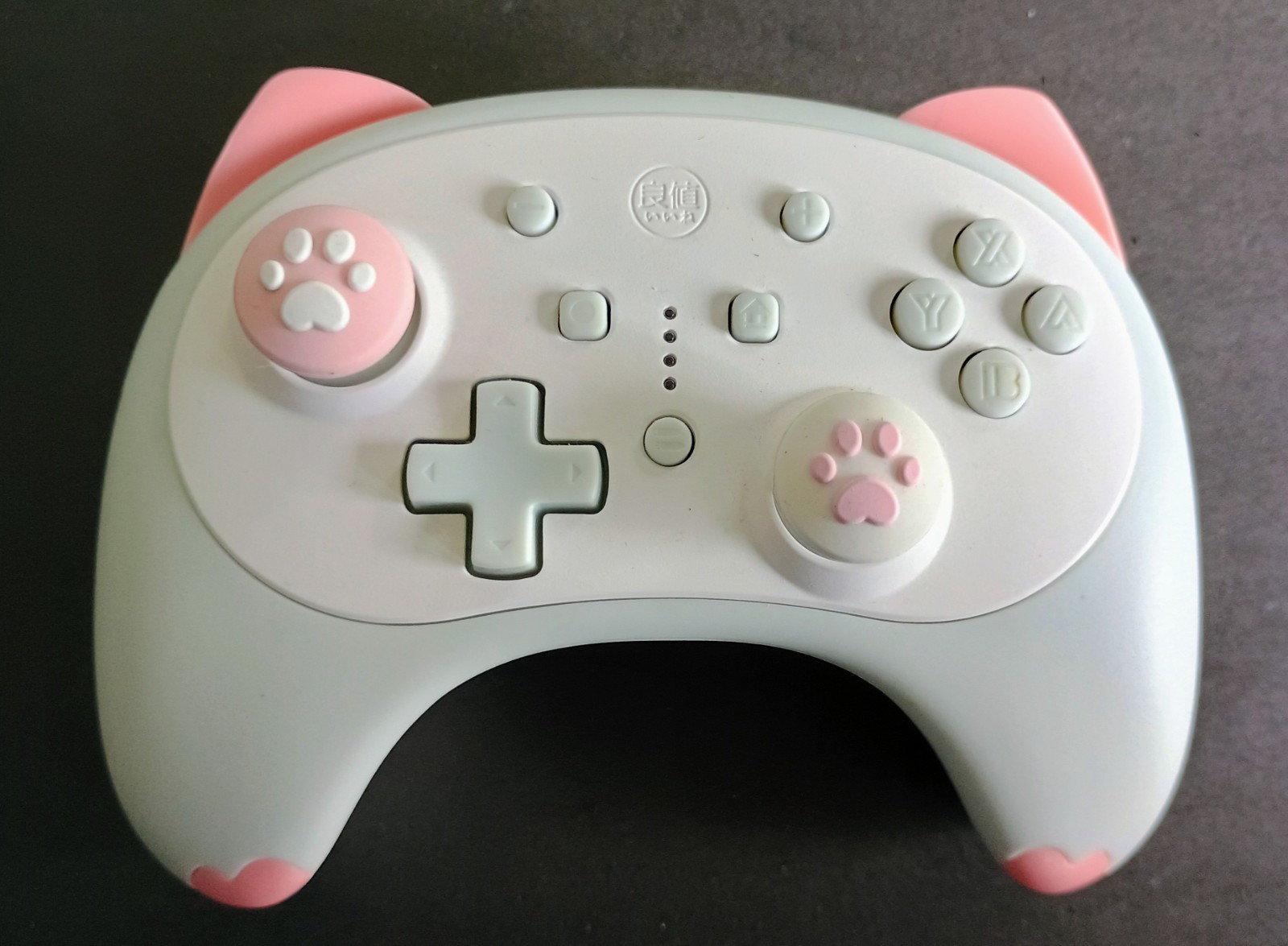 Inne Wireless Pink & White Kitty Cat Blue Tooth Controller Nintendo Switch