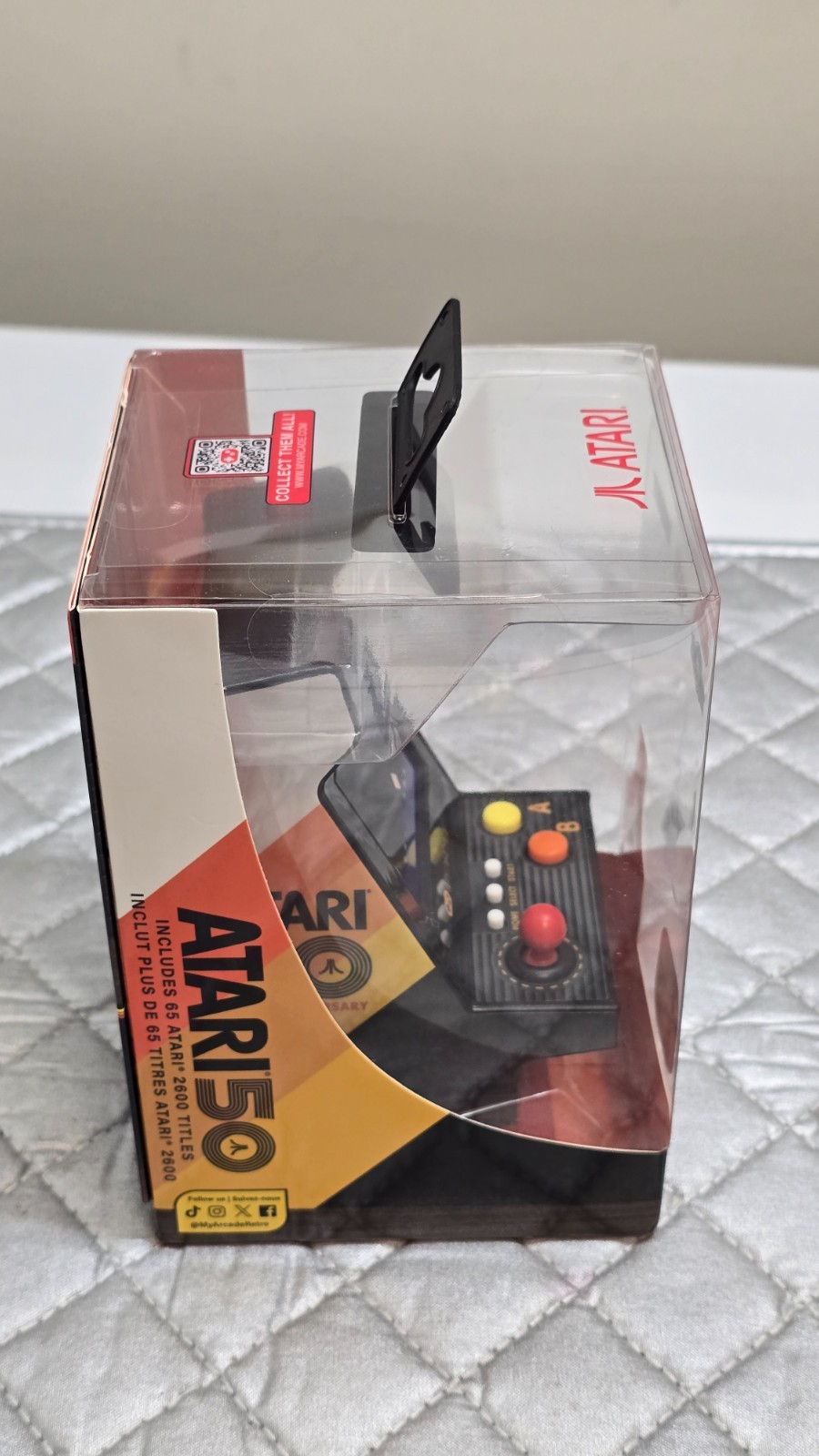 Atari Nano Player Pro 75 Video Games Fully Playable Mini Arcade New In Box