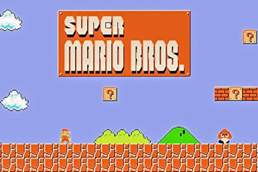 Super Mario Bros Retro Gaming Console