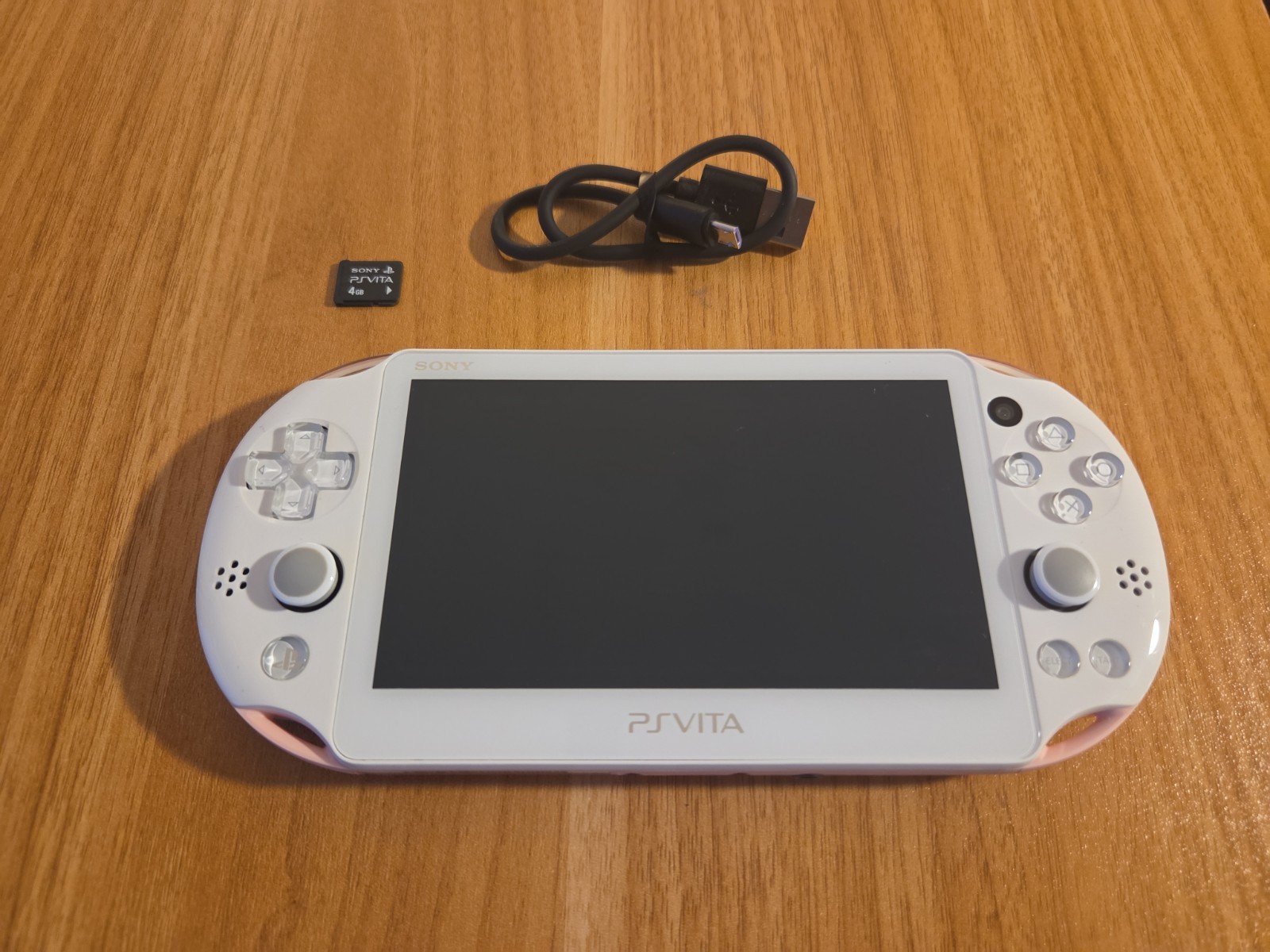 Sony PlayStation Vita-2000 Series Handheld Console White Pink