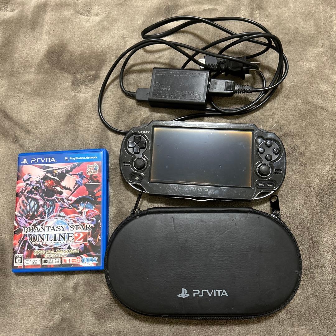 Sony PS Vita PCH-1000 Black Console Tested Working Region Free 16GB