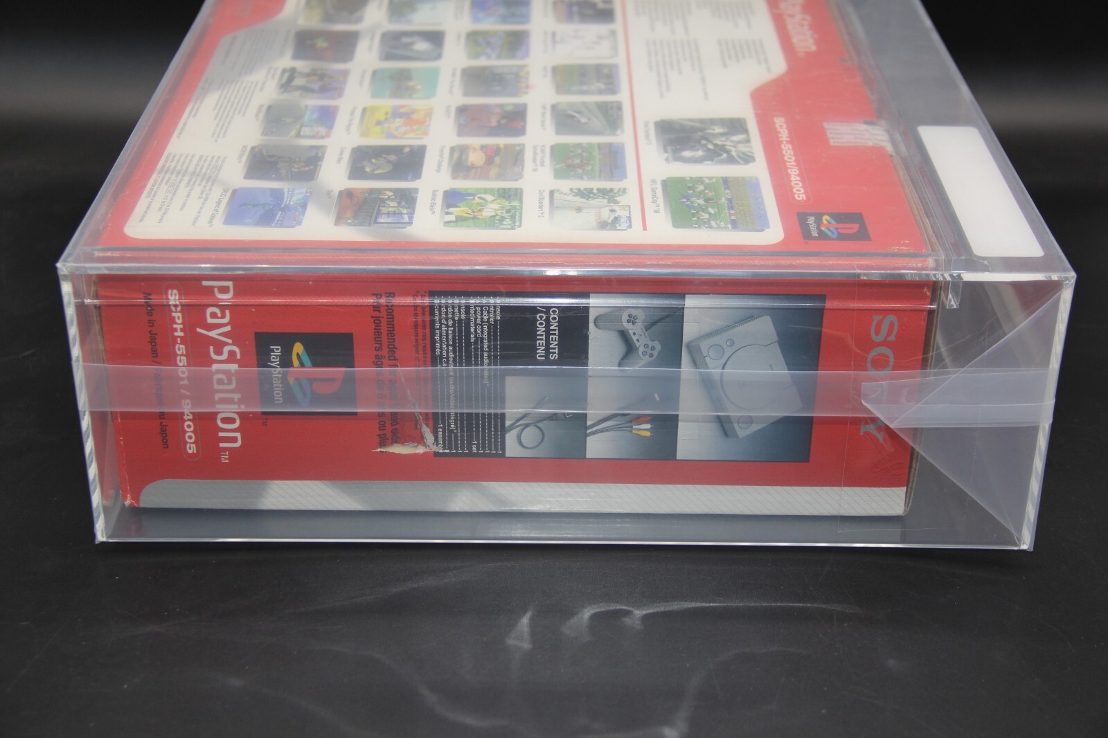 Sony PlayStation 1 Gray Console SCPH-5501/94005 VGA 60 New Sealed Rare! PS1 PSX