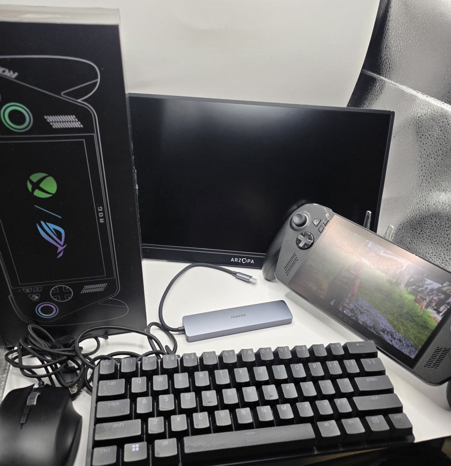 Asus ROG Xbox Ally X RC73XA Handheld Game System 24GB RAM 1TB Black Steam Os