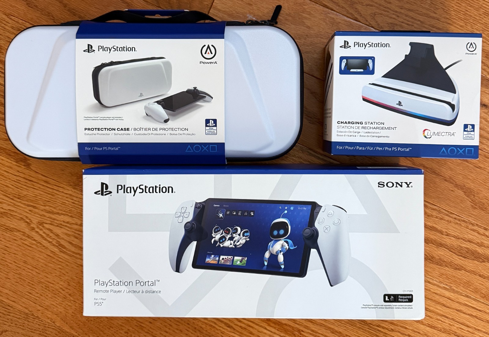 PlayStation Portal Bundle – Remote Player + Charging Station + Protection Case