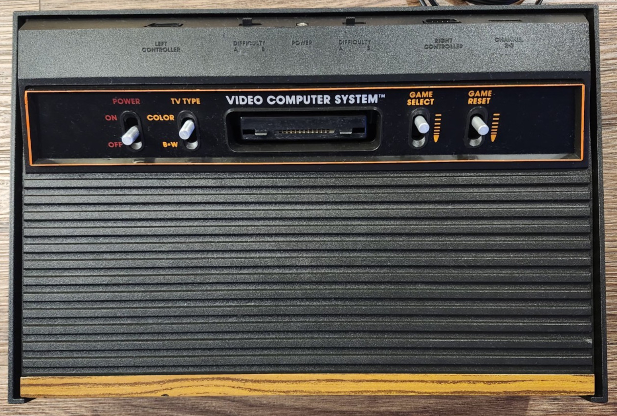 Atari 2600A Woodie W/ Composite Mod