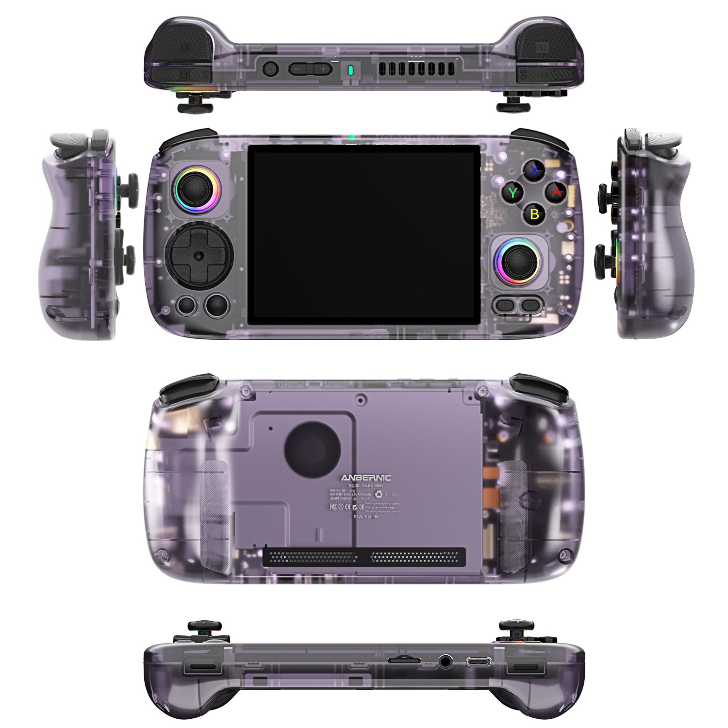 ANBERNIC RG 406H Android 13 Handheld game console 4-inch IPS Touchscreen+128GB