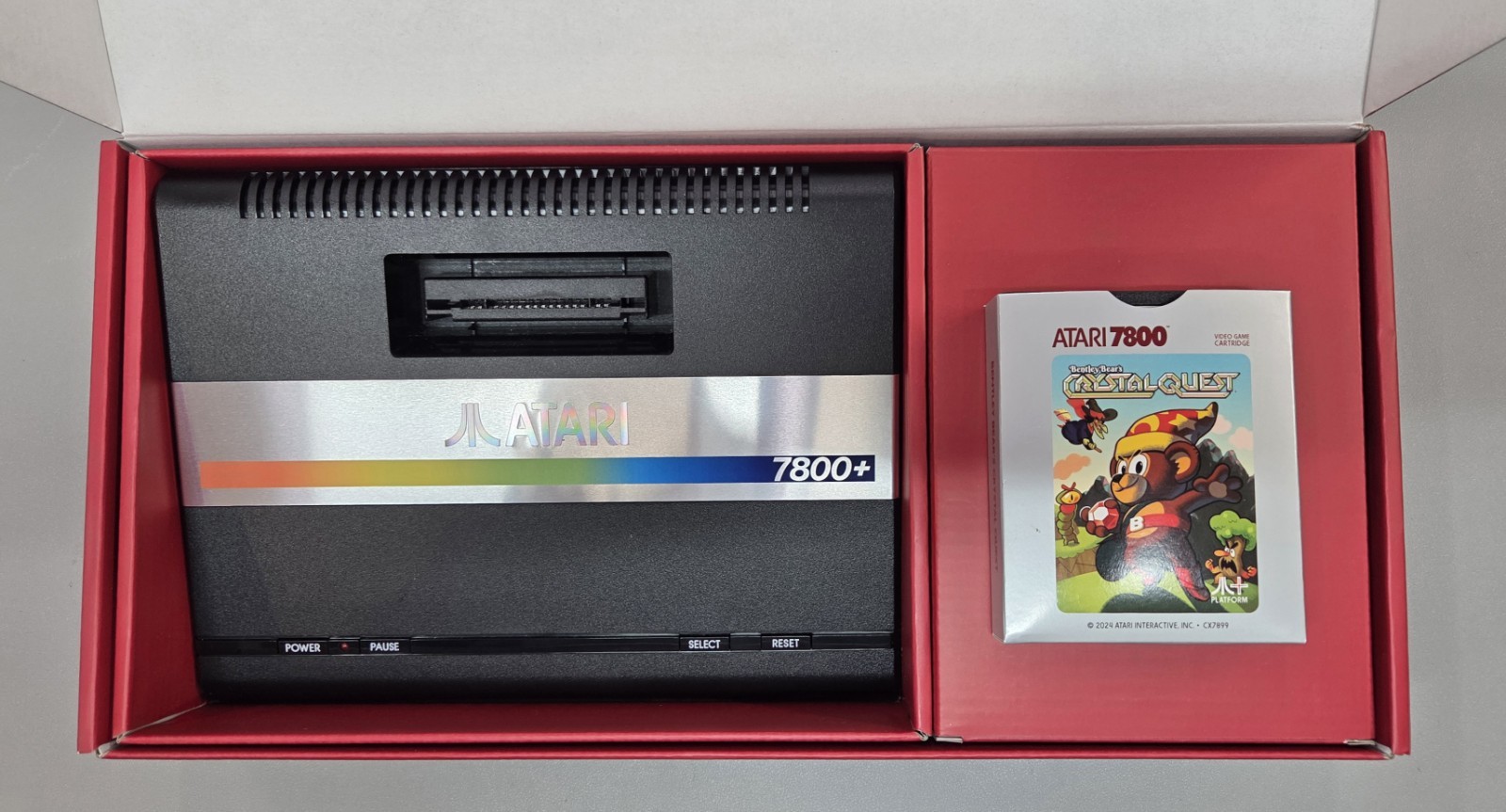 2024 Atari 7800 Plus Official HDMI Console & Wireless Controller 7800+ Sealed