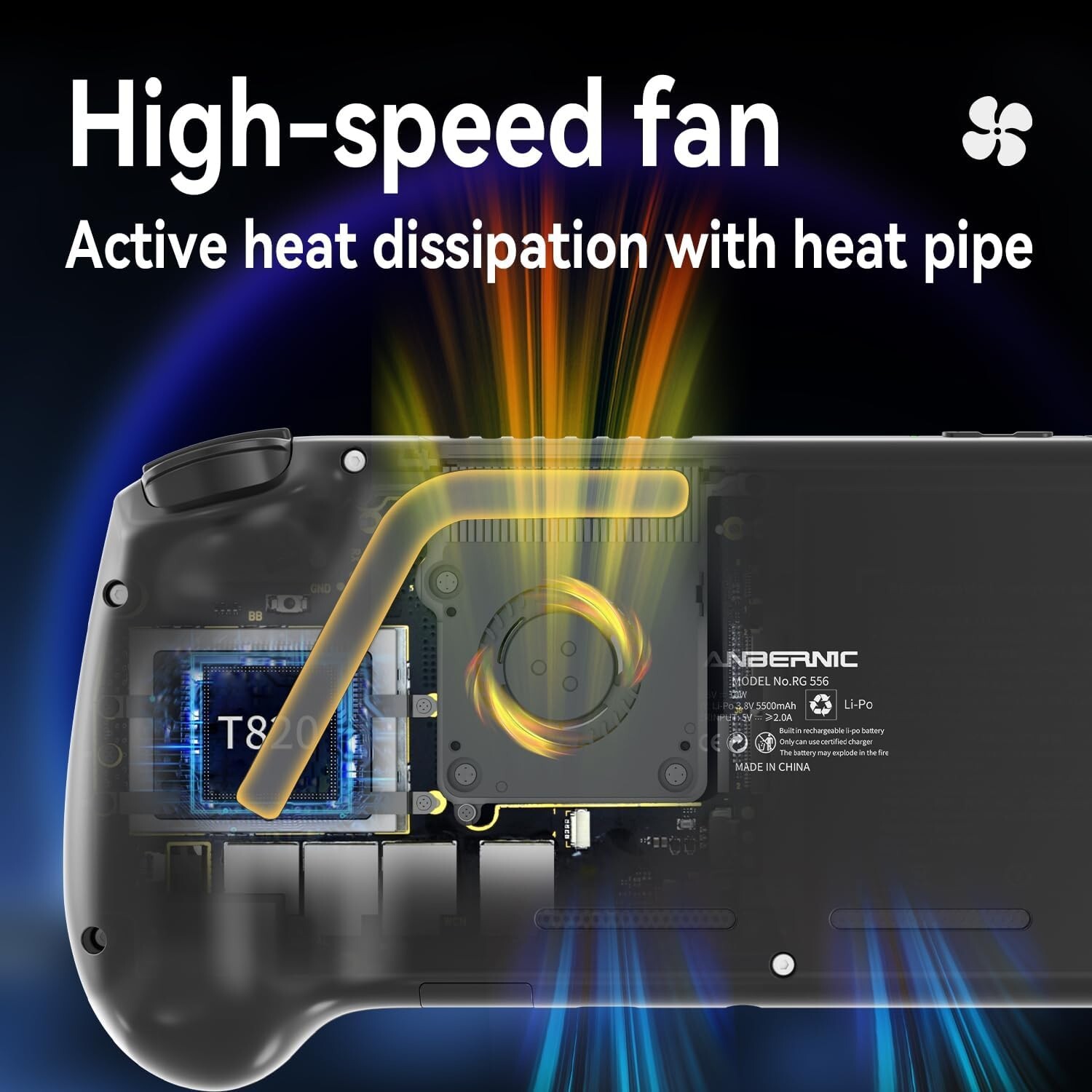 RG556 Handheld Game Console 5.48-inch 5.48-inch AMOLED