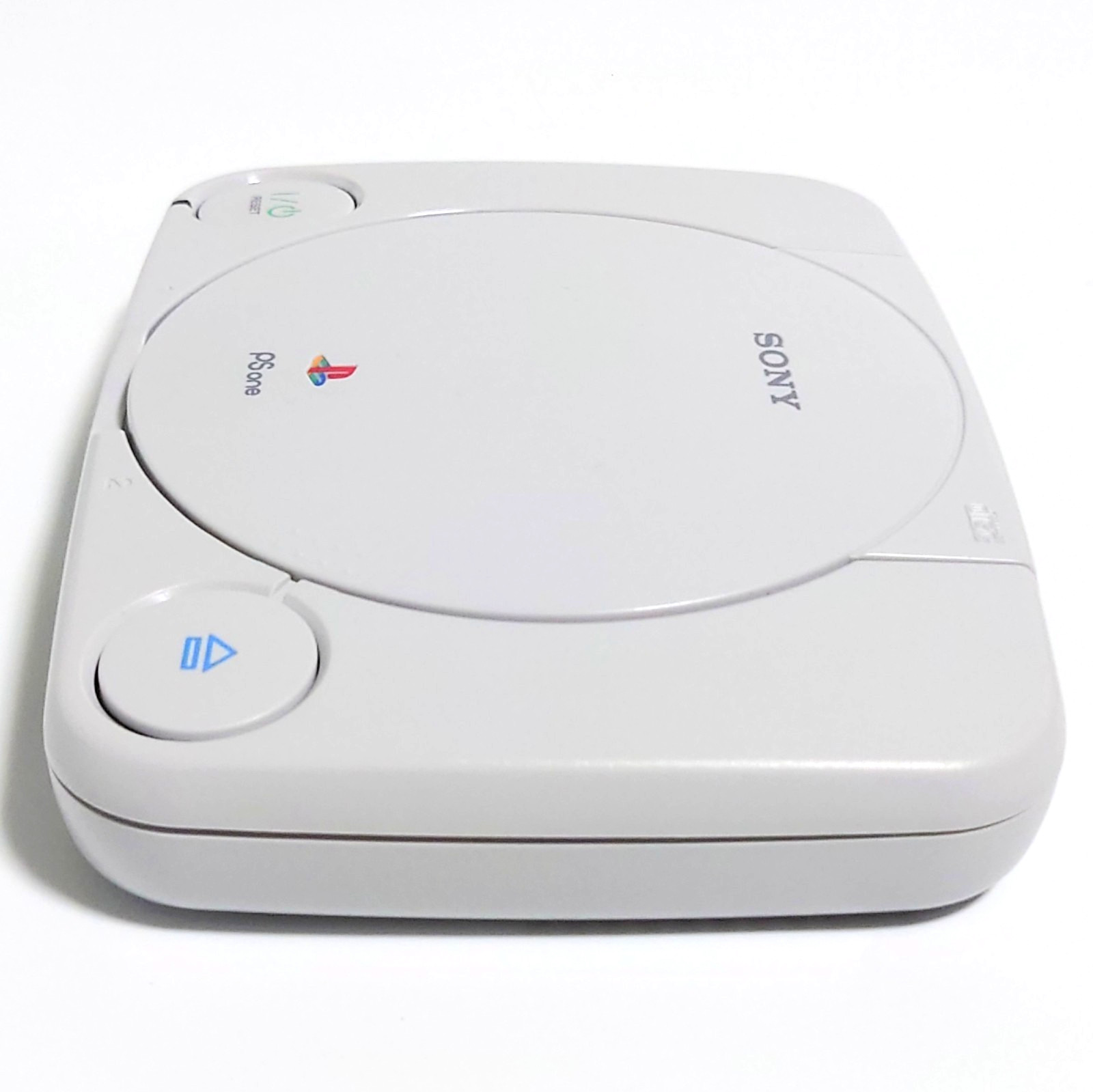 Sony PS One Console Pocket Station White w/Box Strap Set Tested Rare Game Japan