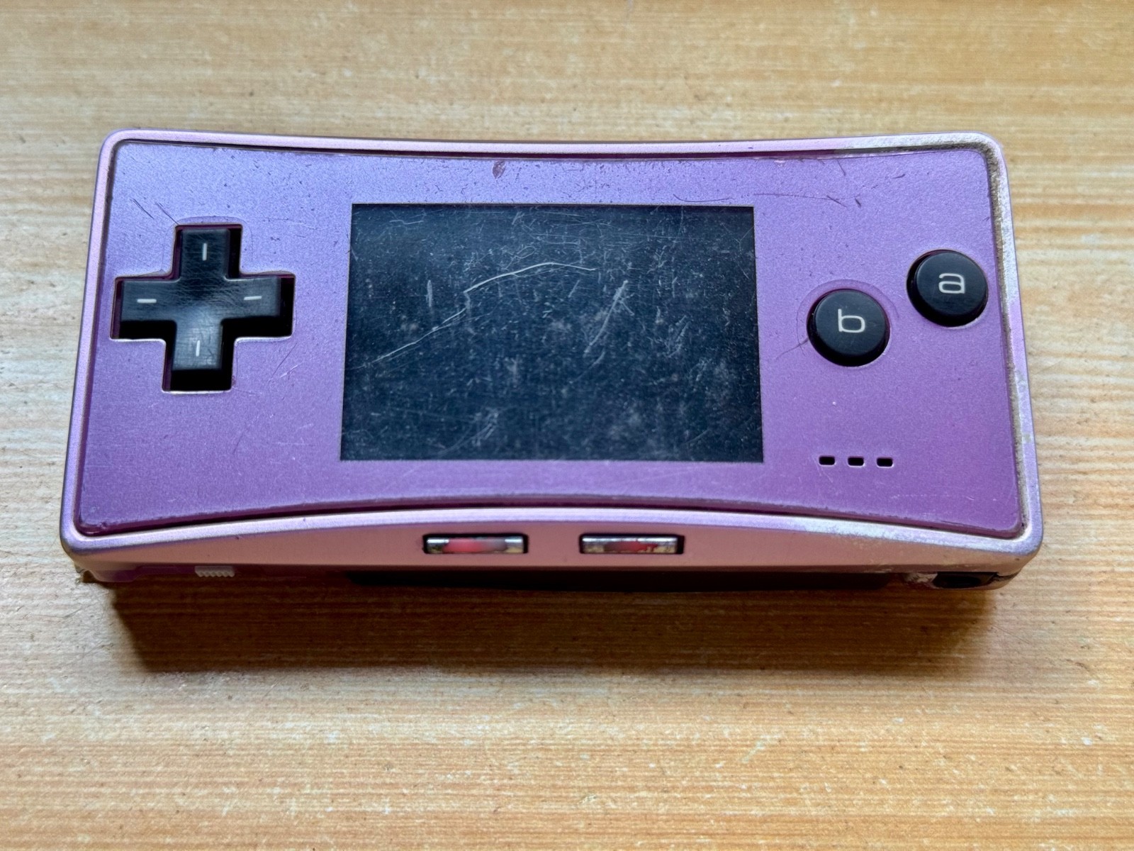 Nintendo Gameboy Micro OXY-001 Pearl Lavender Purple Handheld System Console