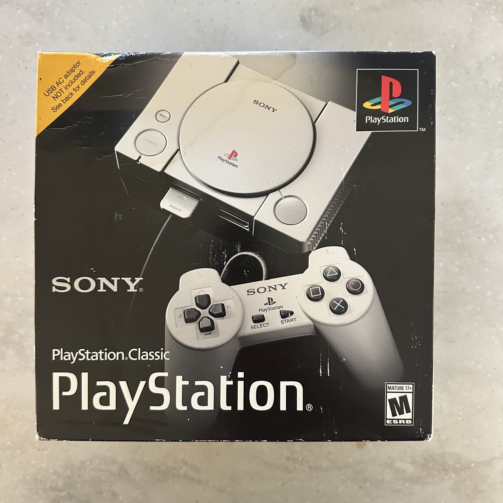 Sony PlayStation Classic Mini Console 20 Preloaded Games NEW Sealed HDMI USB
