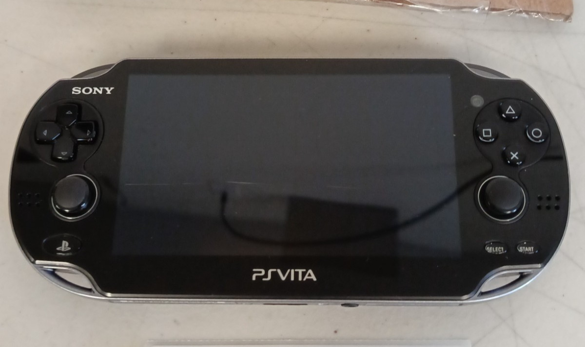 PlayStation Vita Wi-Fi model Crystal Black (PCH-1000 ZA01) JP Region