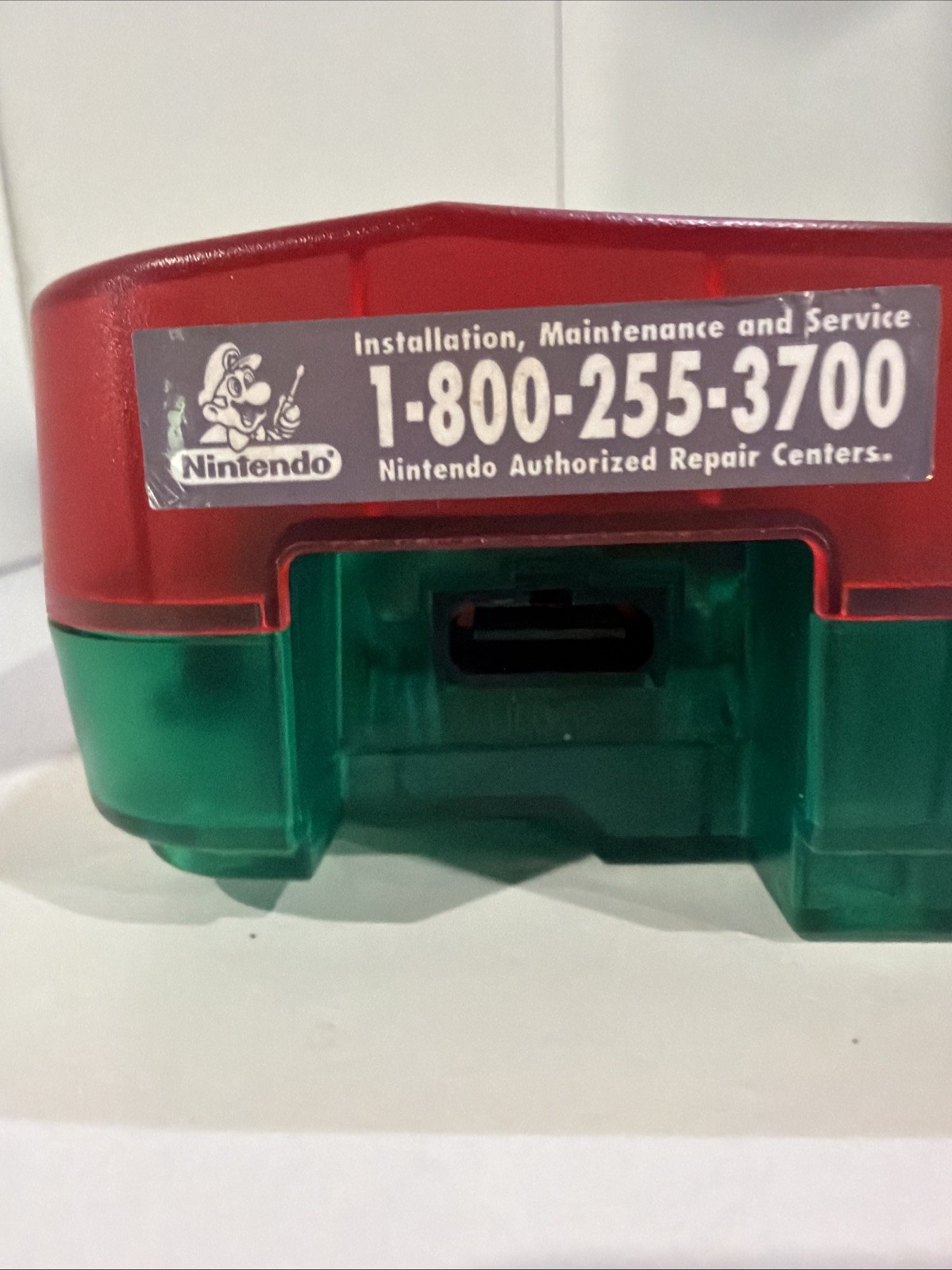 CUSTOM N64 Console FUNTASTIC Watermelon & GREEN TRANSLUCENT & Summer Cart 64