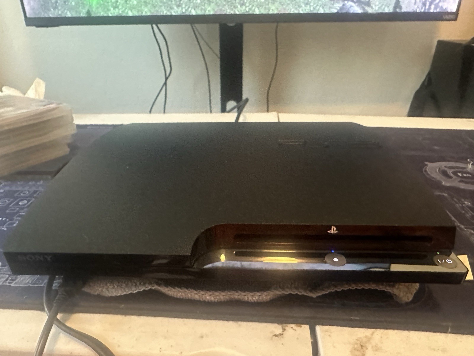Sony PS3 Slim 250GB SSD Bundle CECH-2501B Refurbished Arctic MX-6 Paste 5 Games