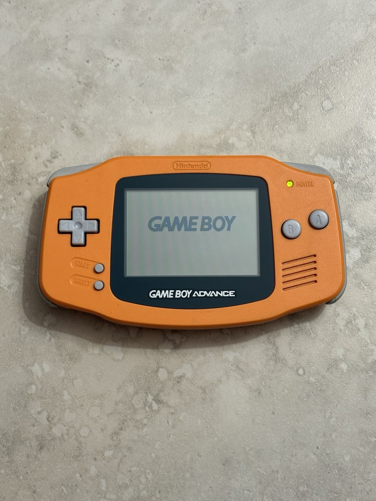 Nintendo Game Boy Advance GBA Console AGB-001 – Spice Orange – GOOD – OEM