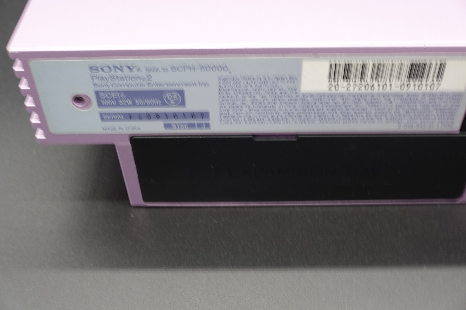 Sony PlayStation2 PS2 Console Controller Cable Sakura Pink SCPH-50000 SA Used