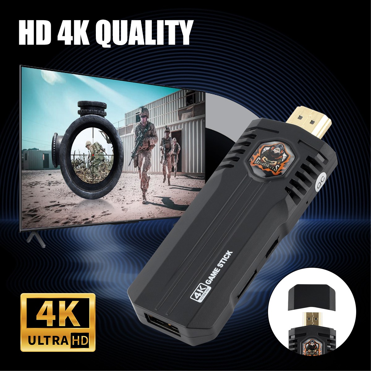 X8PRO Retro Game Console 30000+ Games 64G TF Card 46 Emulators 4K HDMI Output