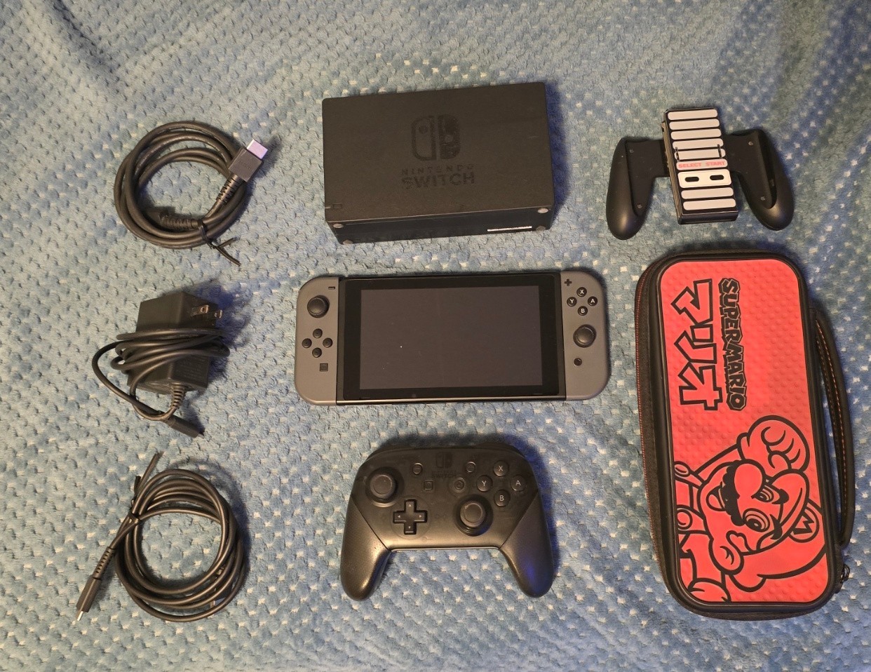 Nintendo Switch Gray – With Extras