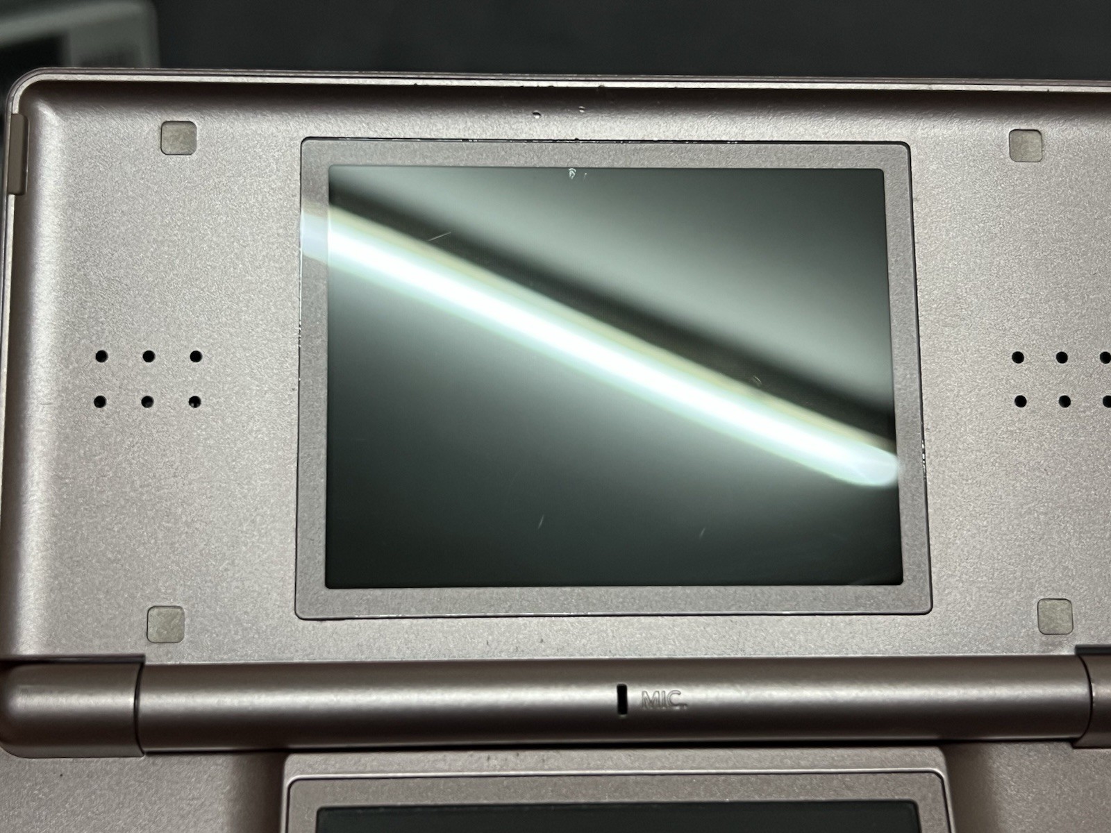 Nintendo Ds Lite -Metallic Rose authentic-C/USG-USA-1 Test&Working W New C Game
