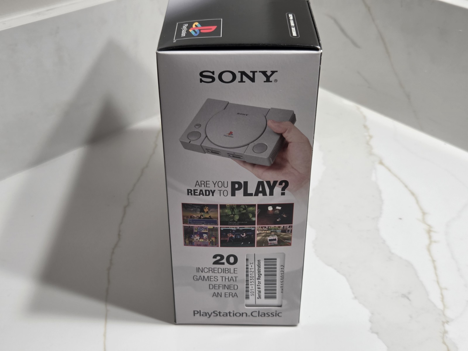 Sony PlayStation Classic Mini (Complete In Box) CIB 2018 USA Genuine SCPH-1000R