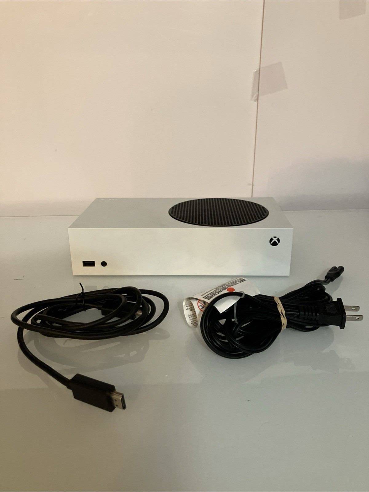 Microsoft Xbox Series S 512GB White Console With Chords
