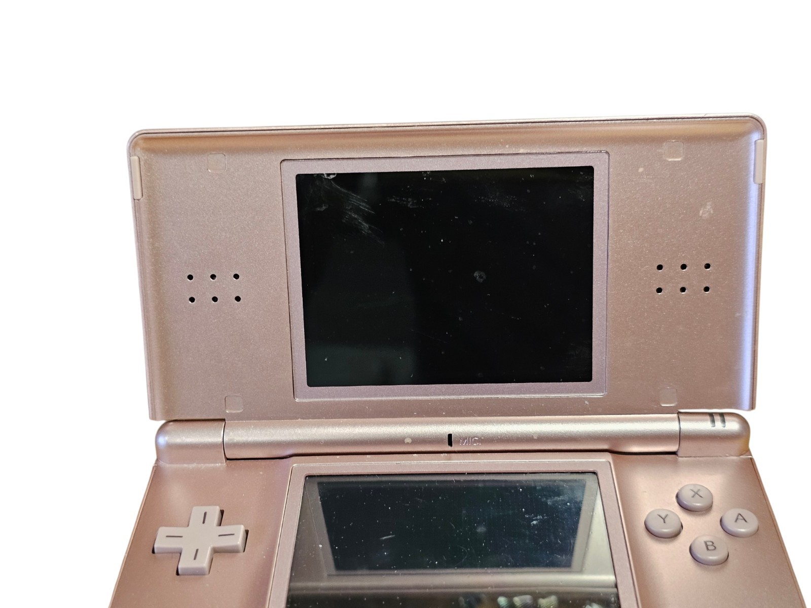 Nintendo DS Lite Video Game Console – Metallic Rose With Charger Works Great