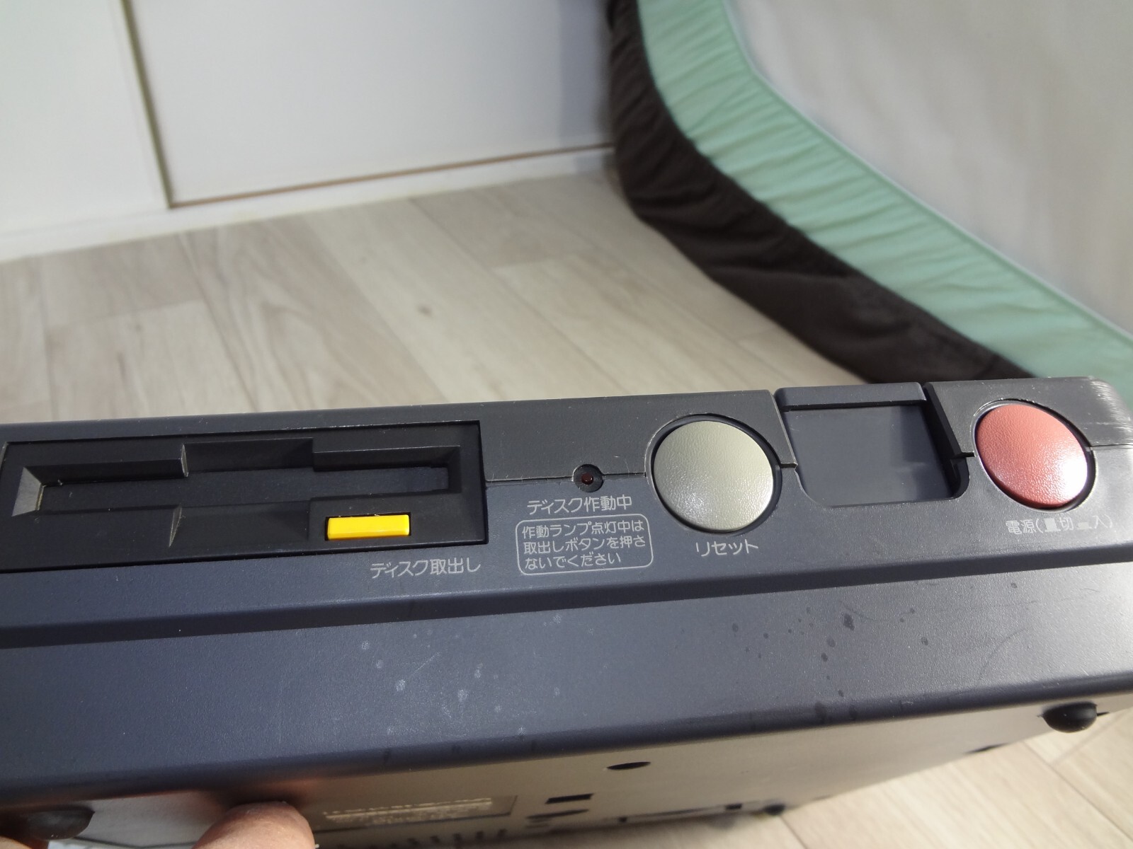 SHARP Twin Famicom AN-500B NES console – famicom is fine. disk system is Beltcut