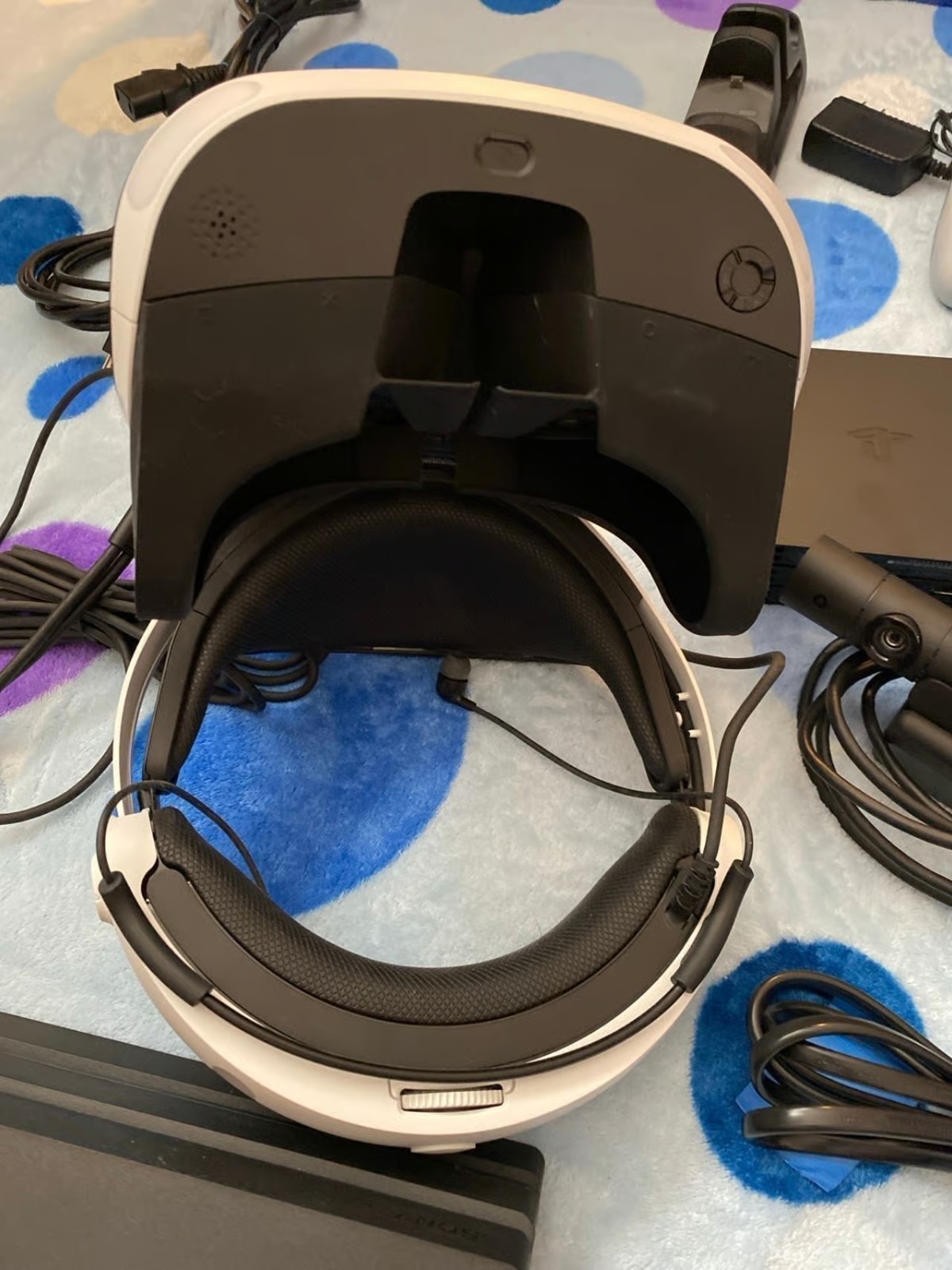 playstation 4 console bundle with vr game headset accessories
