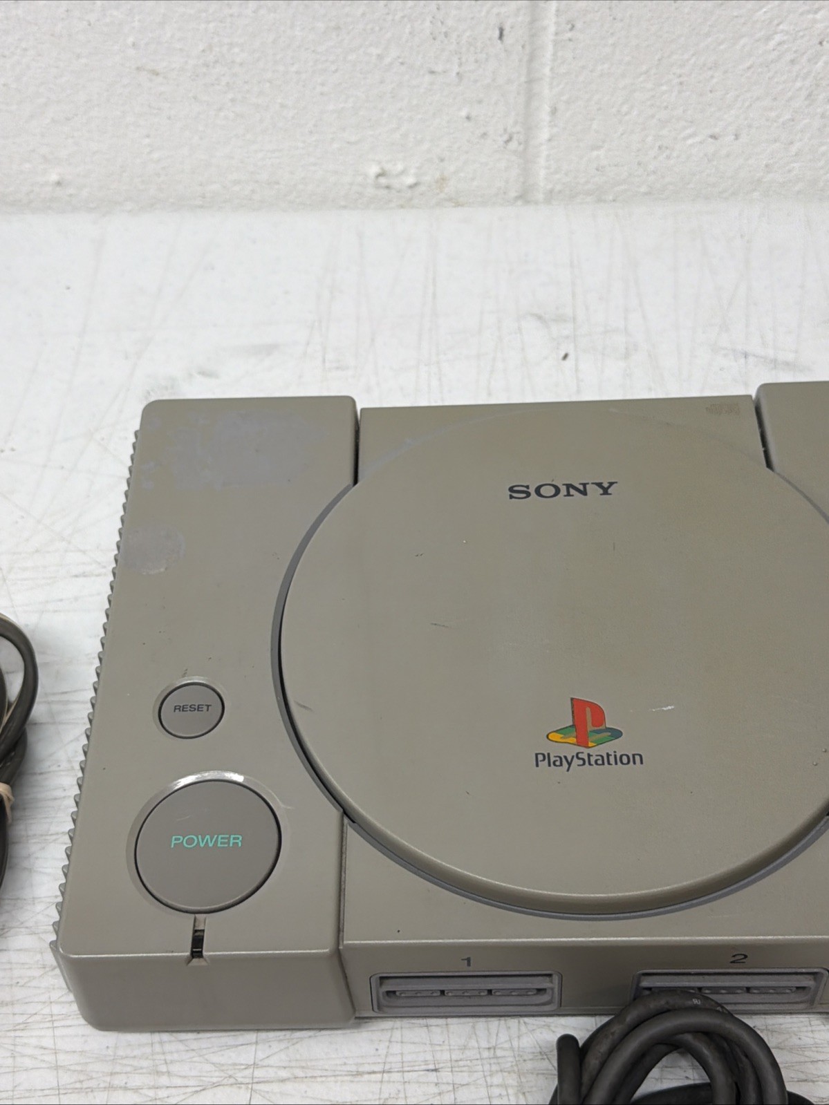 Sony PlayStation 1 PS1 SCPH-7501 Console System Bundle – Tested and Works