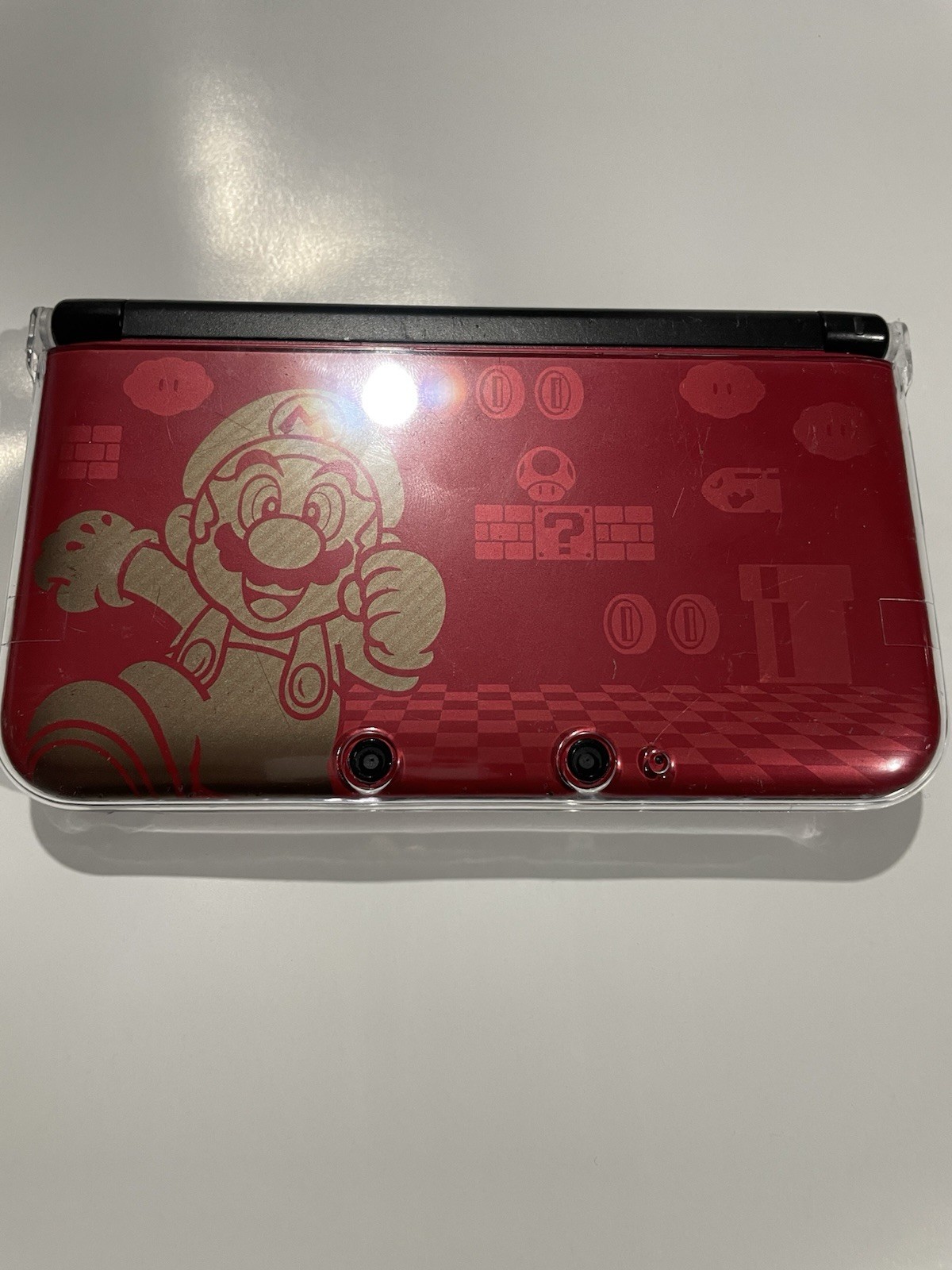 Nintendo 3DS XL Mario & Luigi Limited Edition Red Gold Wi-Fi Handheld Console