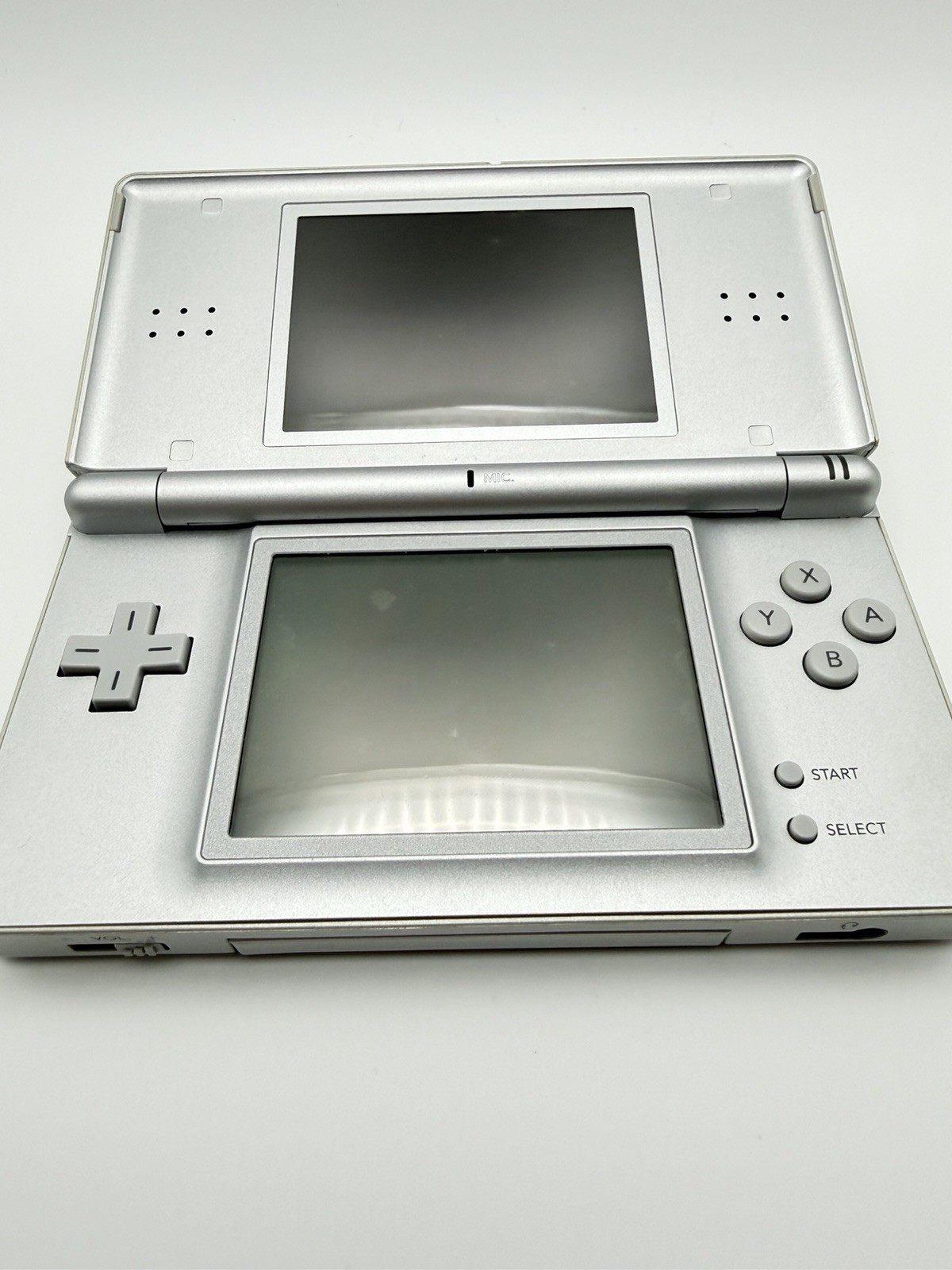 Nintendo DS Lite Metallic Silver Console Japan – Small Screen Mark