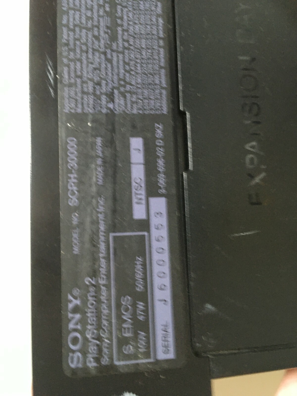 Sony PlayStation 2 Black Console (SCPH-30000) NTSC-J JAPAN