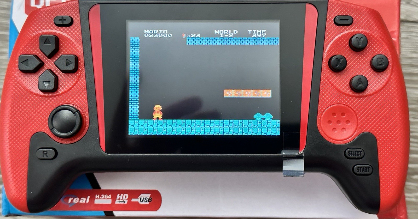 Retro Handheld Game Console with 500 Classic Games Built Un