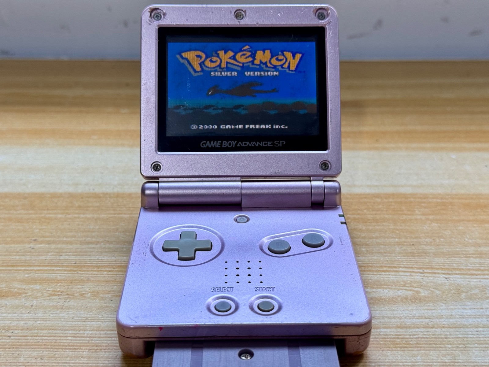Nintendo Gameboy Advance SP AGS101 Pearl Blossom Pink Handheld System Console