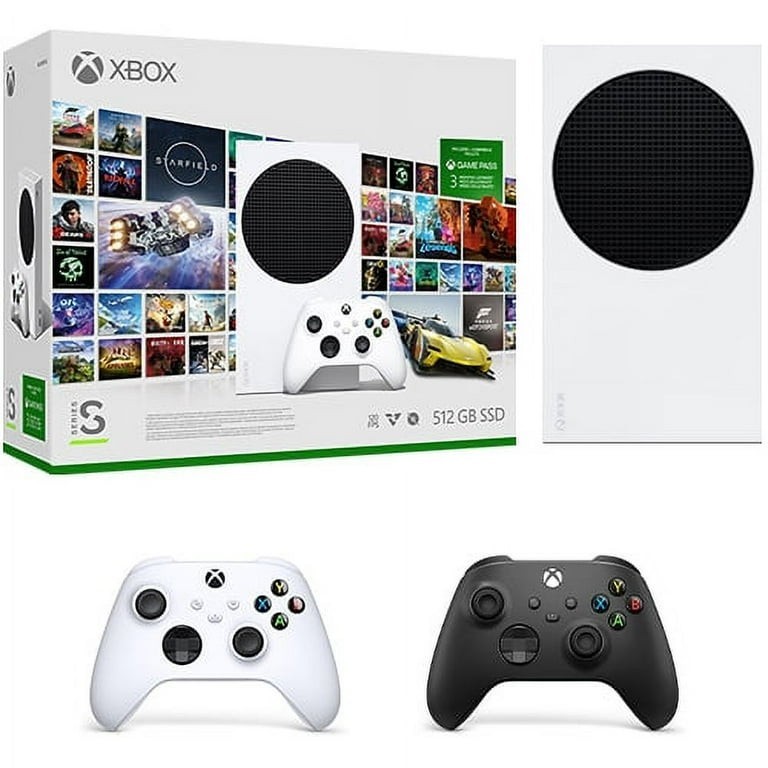 Xbox Series S 512GB SSD Console + Xbox Wireless Controller Carbon Black -…