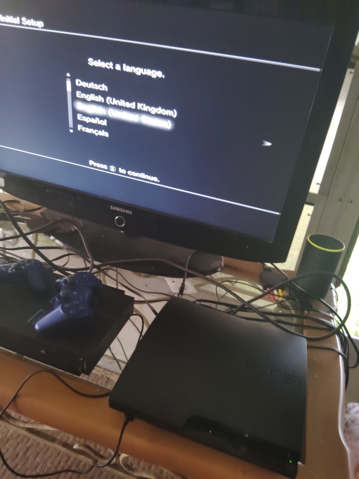 Sony PlayStation 3 Slim PS3 160GB Console HDMI + Power Cable+games