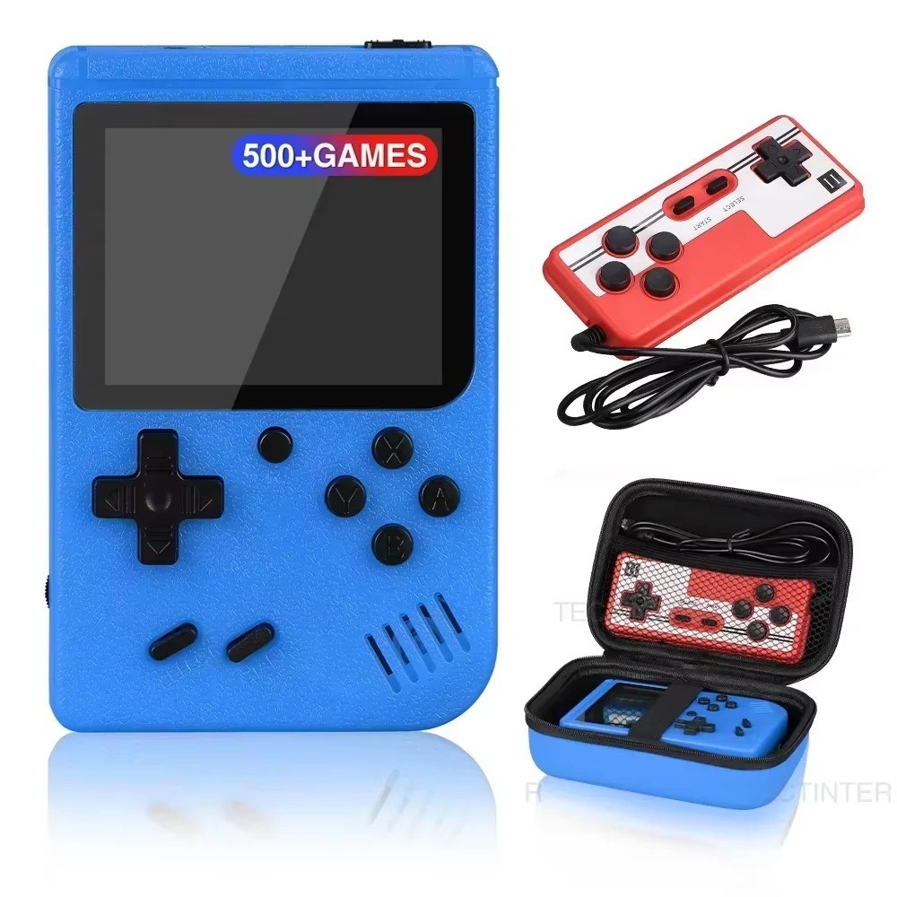 Retro Handheld Game Console 500 Built-In Games 2.4″ Screen