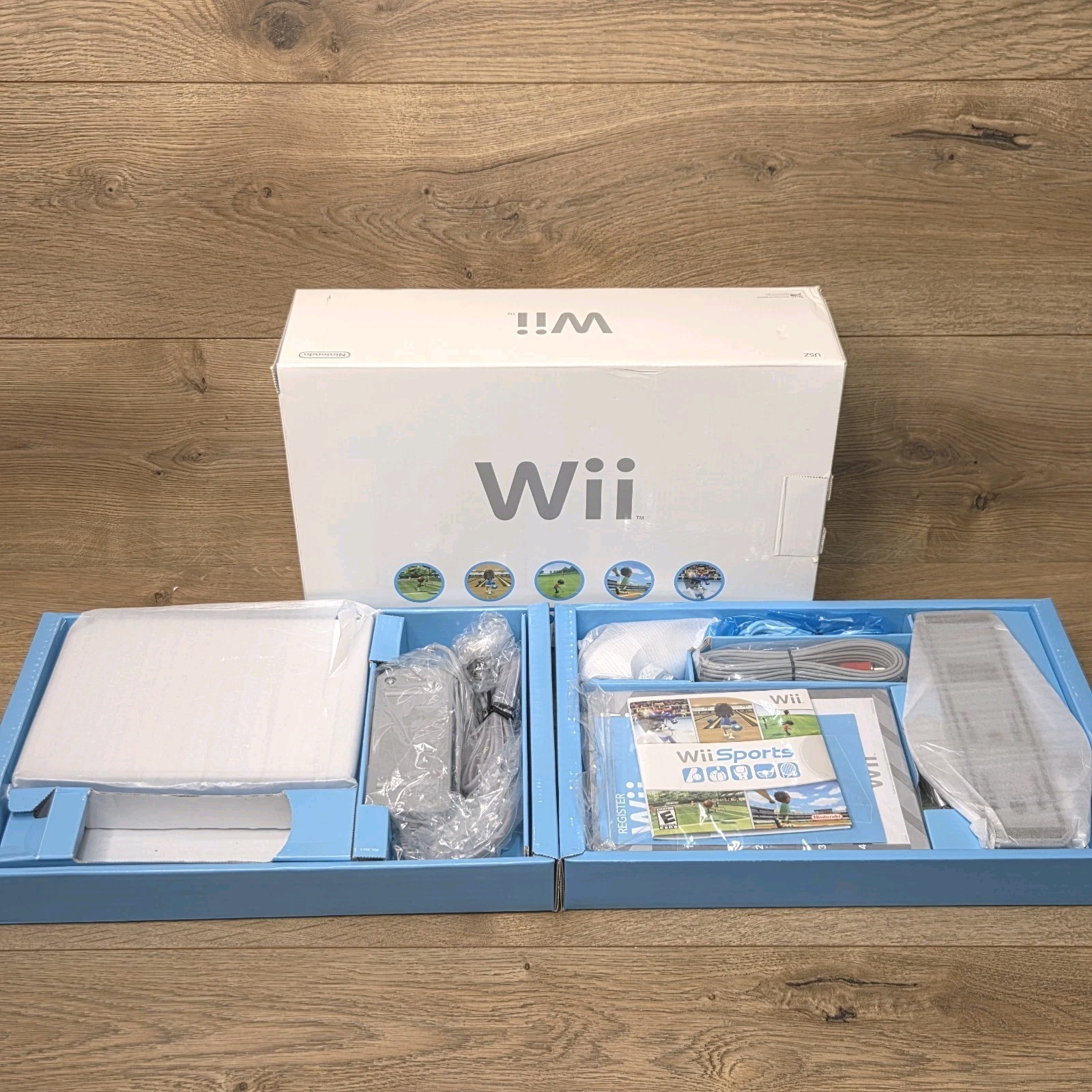 NEW Nintendo Wii White Console Wii Sports *Missing Controller