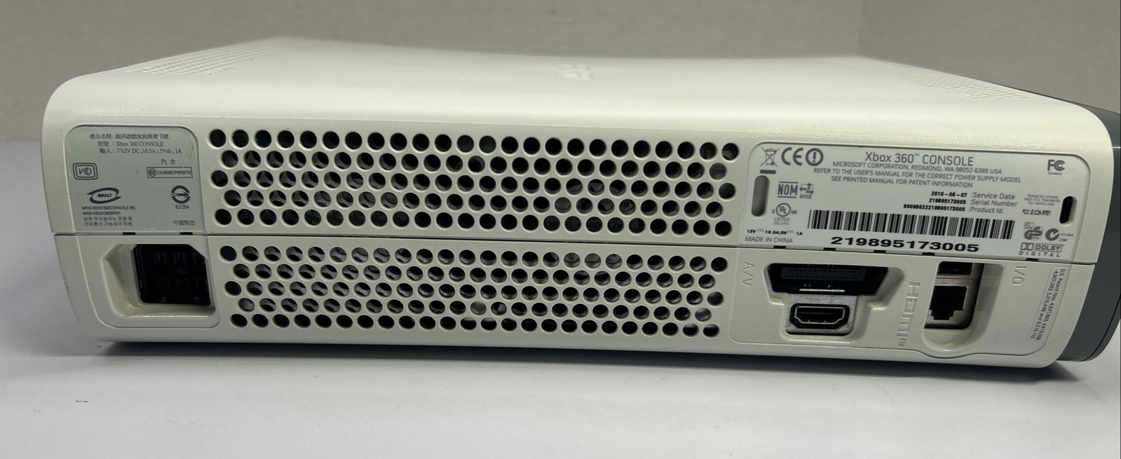 Microsoft Xbox 360 20GB Console Only – Sticky Drawer Working Otherwise