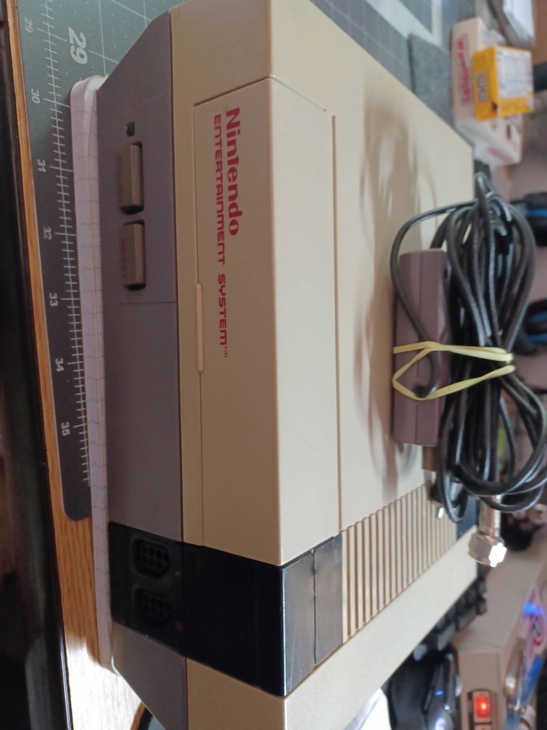 Nintendo Entertainment System NES-001 Console 1985- Cleaned- Tested
