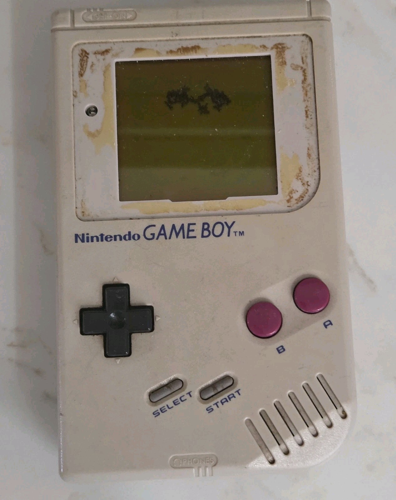Original Nintendo Game Boy for Parts Not Tested *AS IS*
