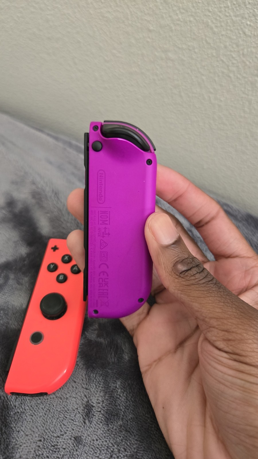 Nintendo Switch 32GB Console w/ Dock, Red/Purple Joy-Con, 256GB