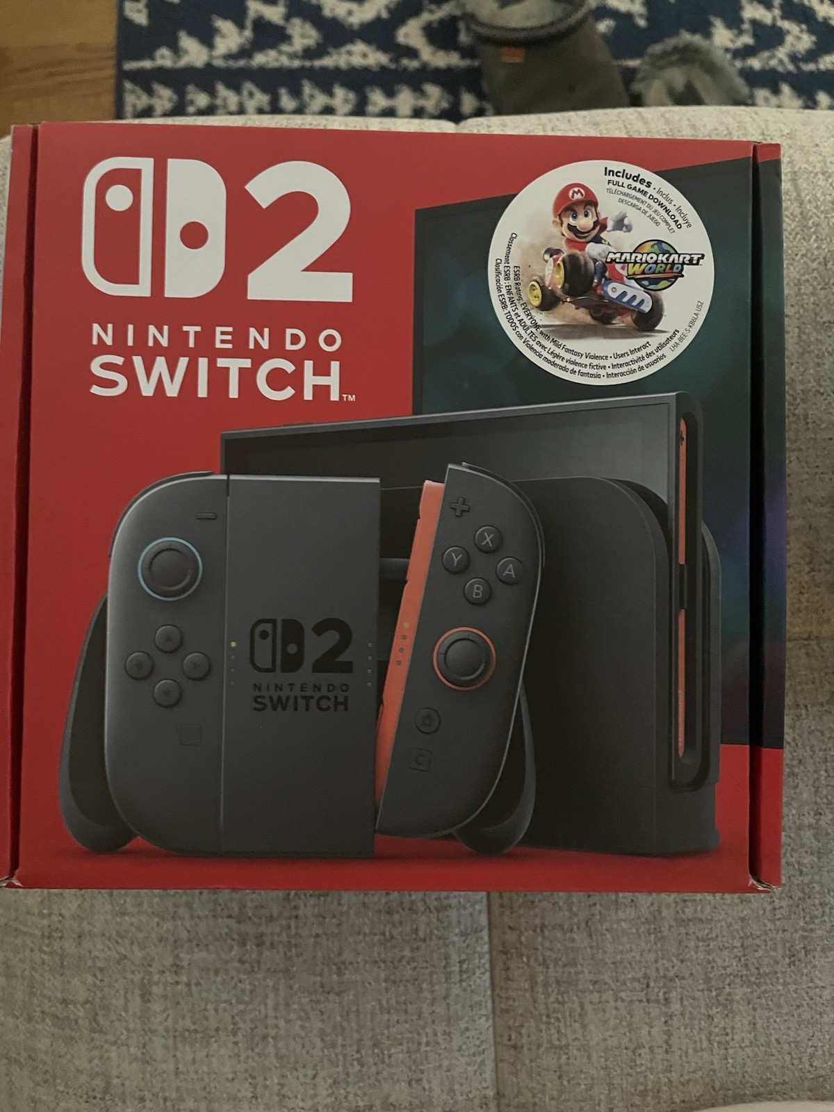 Nintendo Switch 2 MARIO KART BUNDLE Brand New Sealed – IN HAND SHIPS NEXT DAY