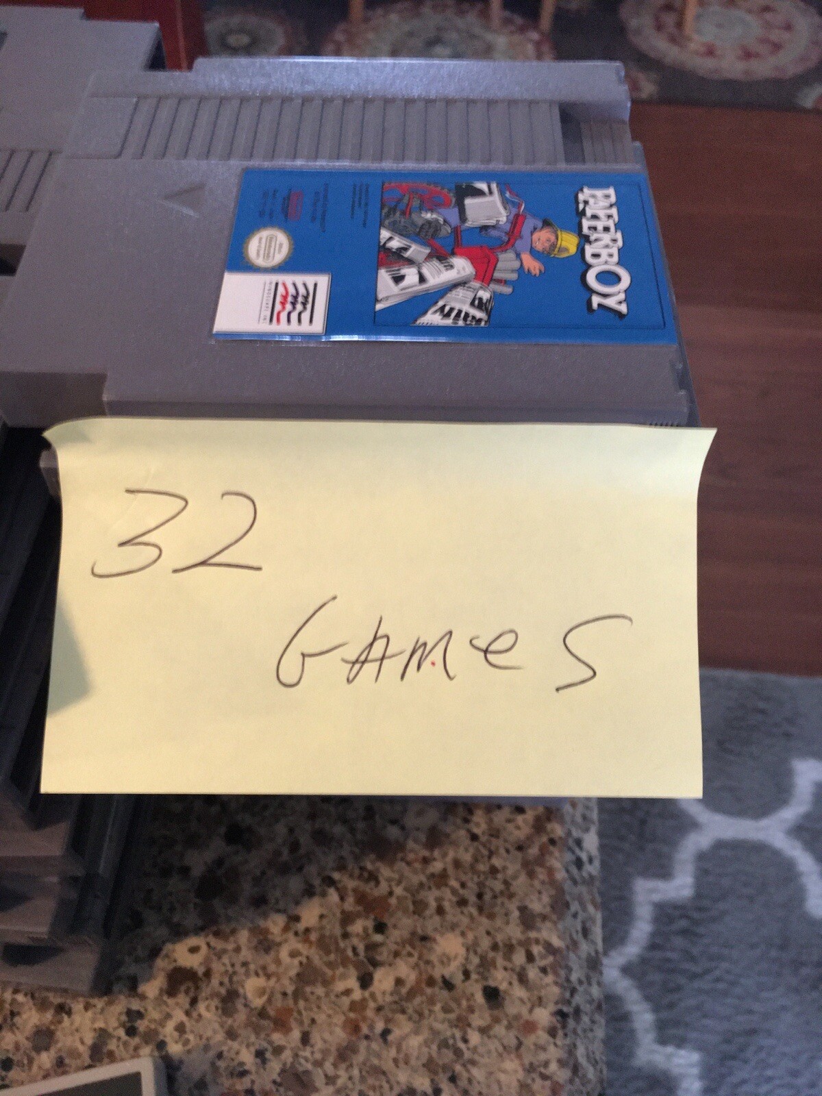 Nintendo NES console with 32 Games And Robot Without Box