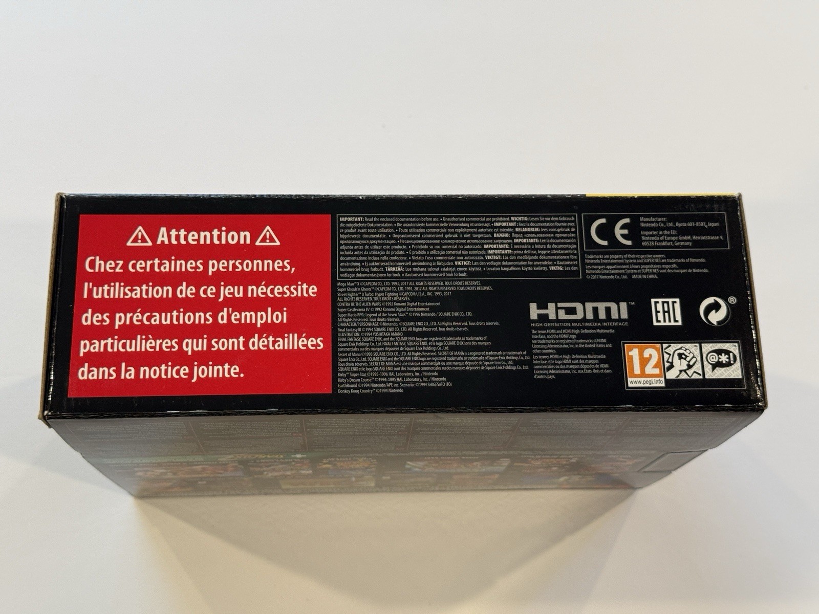 Super Nintendo Entertainment System SNES Classic Mini – PAL Edition 20+1 Games