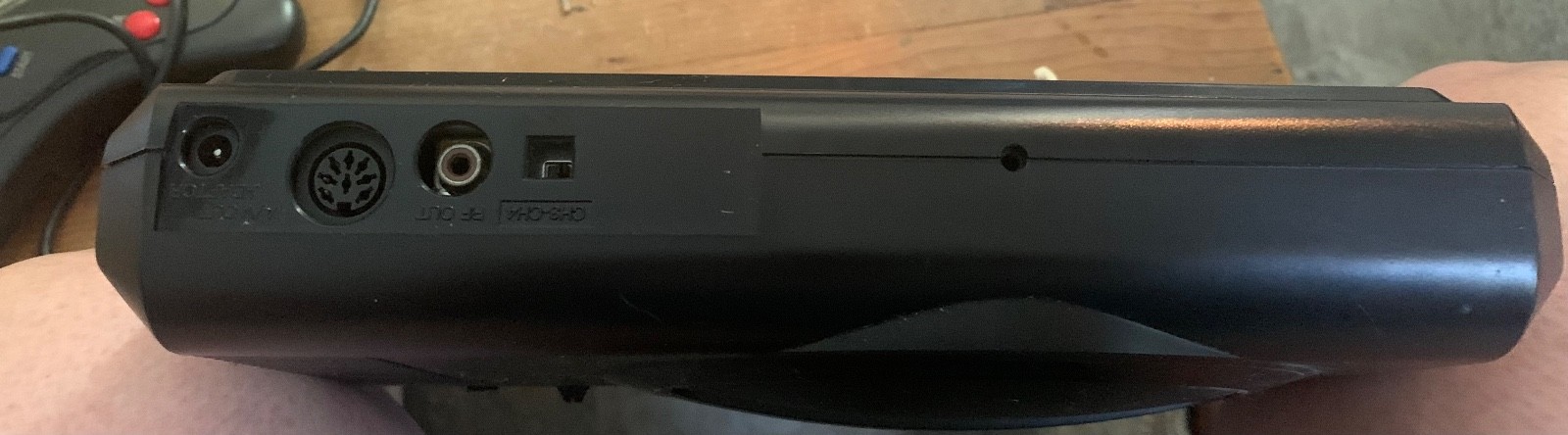 Sega Genesis 16-bit Model 1601 with one controller, power cords and 3 games