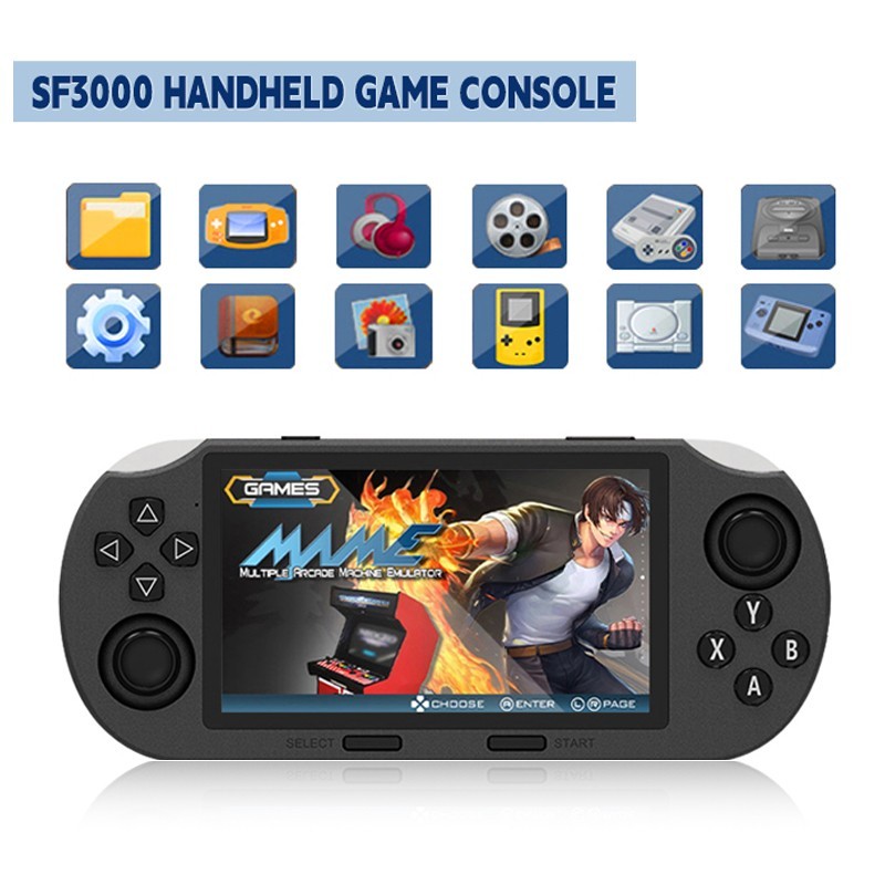 Popular Handheld Retro Gaming Console,Video Emulator Console IPS With 20000 Game