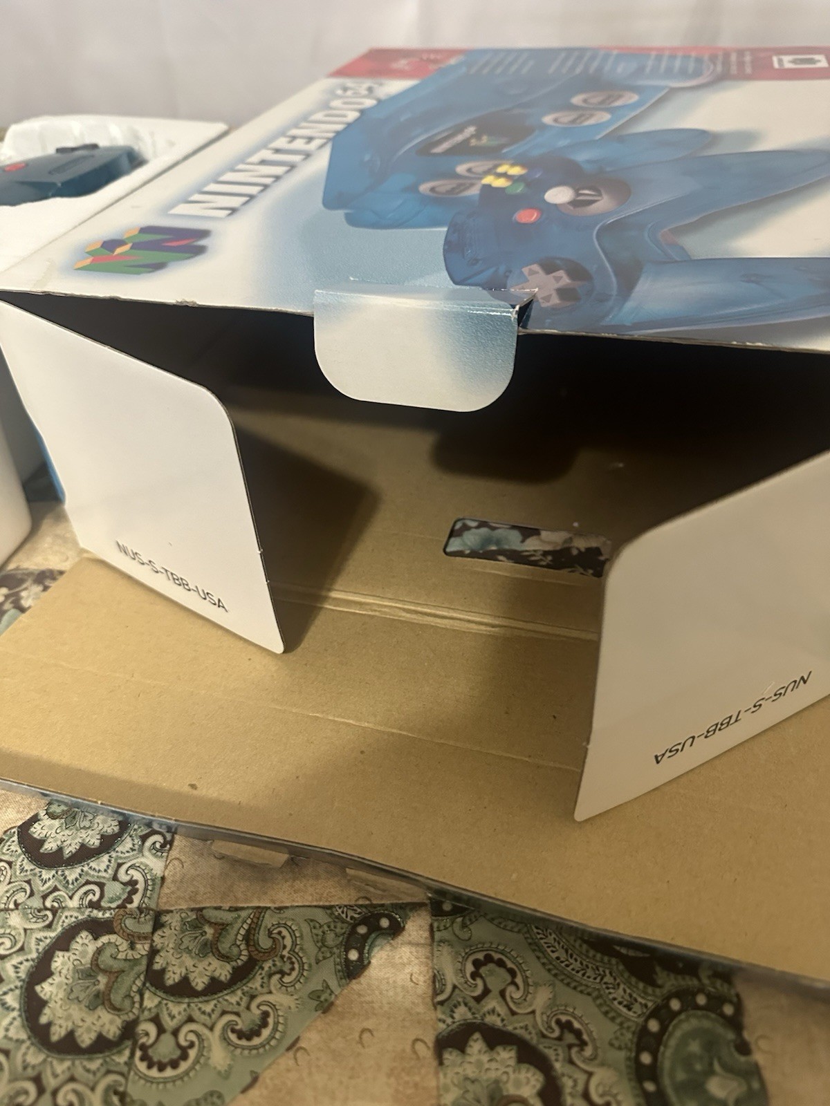 Nintendo 64 Funtastic Series Ice Blue Version Complete In Box OEM Controller US